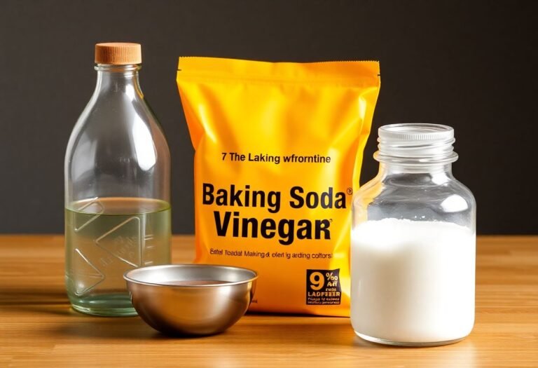 Mixing Baking Soda and Vinegar