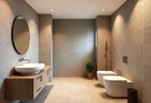 Textured Walls in Your Bathroom