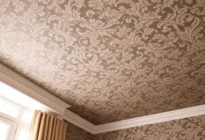 How to Wallpaper the Ceiling - A Guide