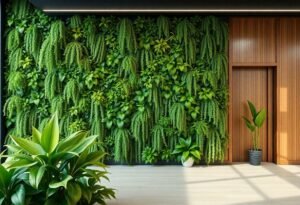 Wall-covering plants