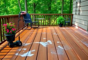 Cleaning Your Deck Without Pressure