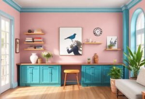 Paint levels in home design