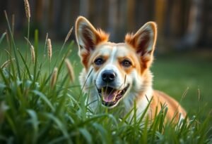 Poisonous grass for dogs