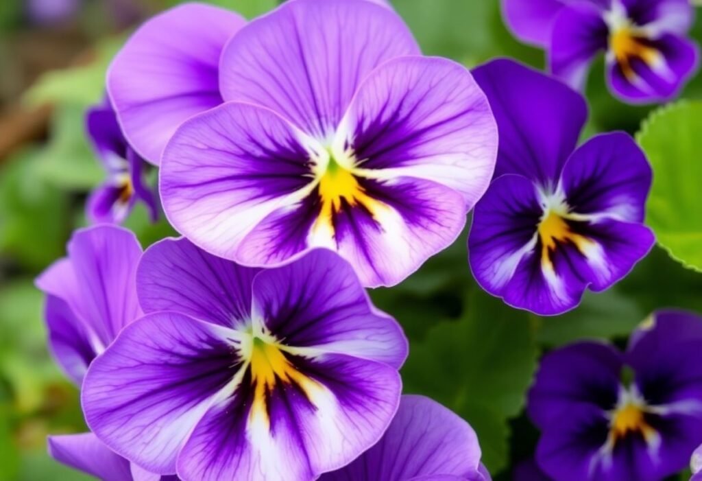 Deadheading Pansies for More Blooms