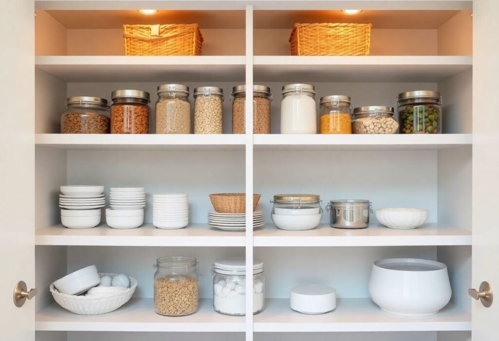 Depth of pantry shelves explained