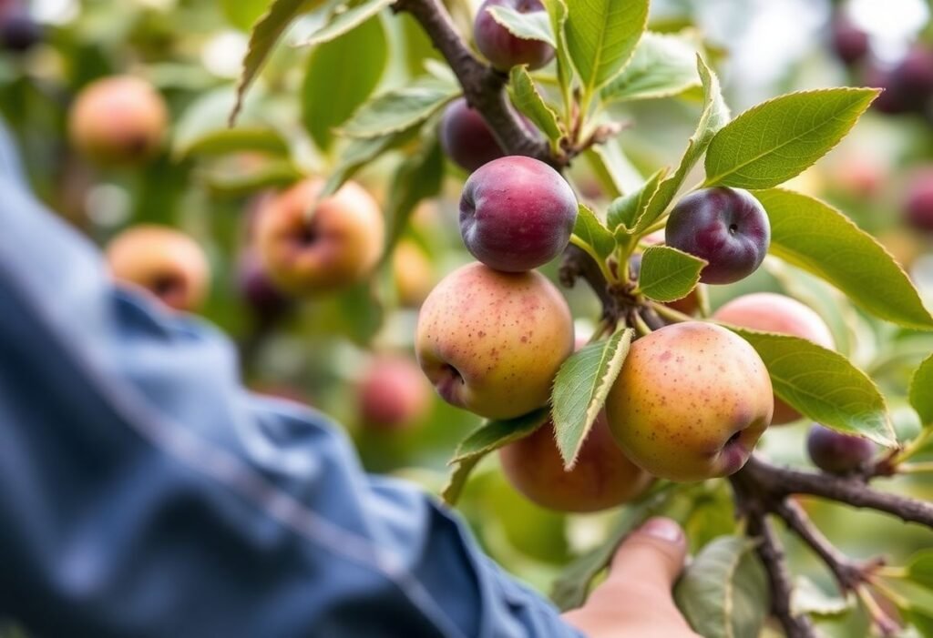 Pruning Plum Trees at the Right Time