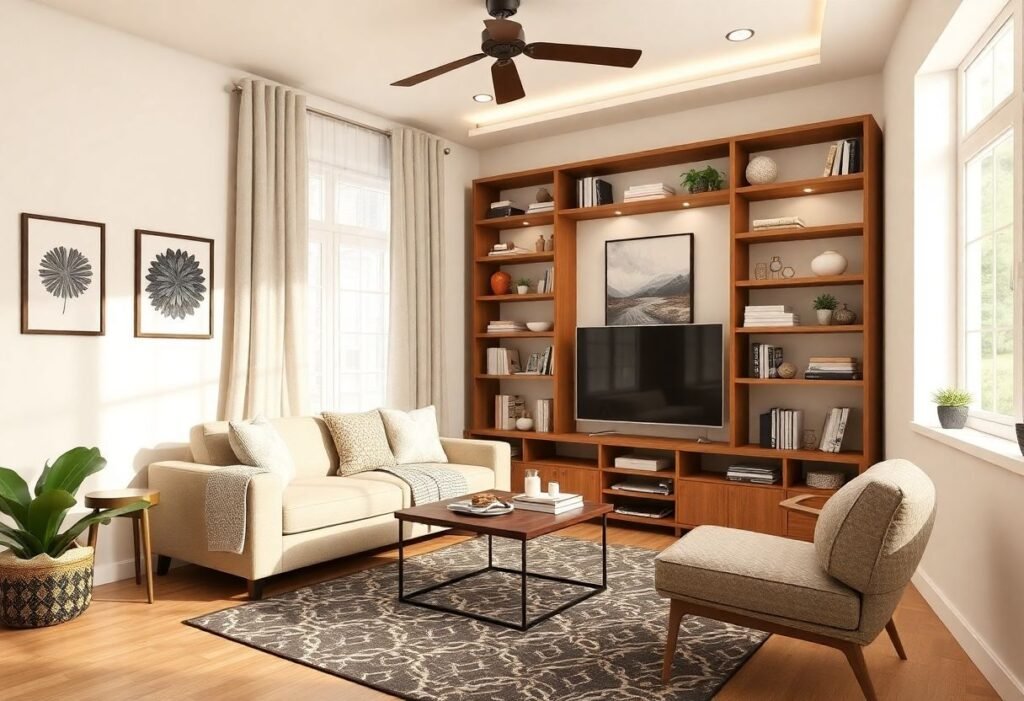 Storage Ideas for Living Rooms