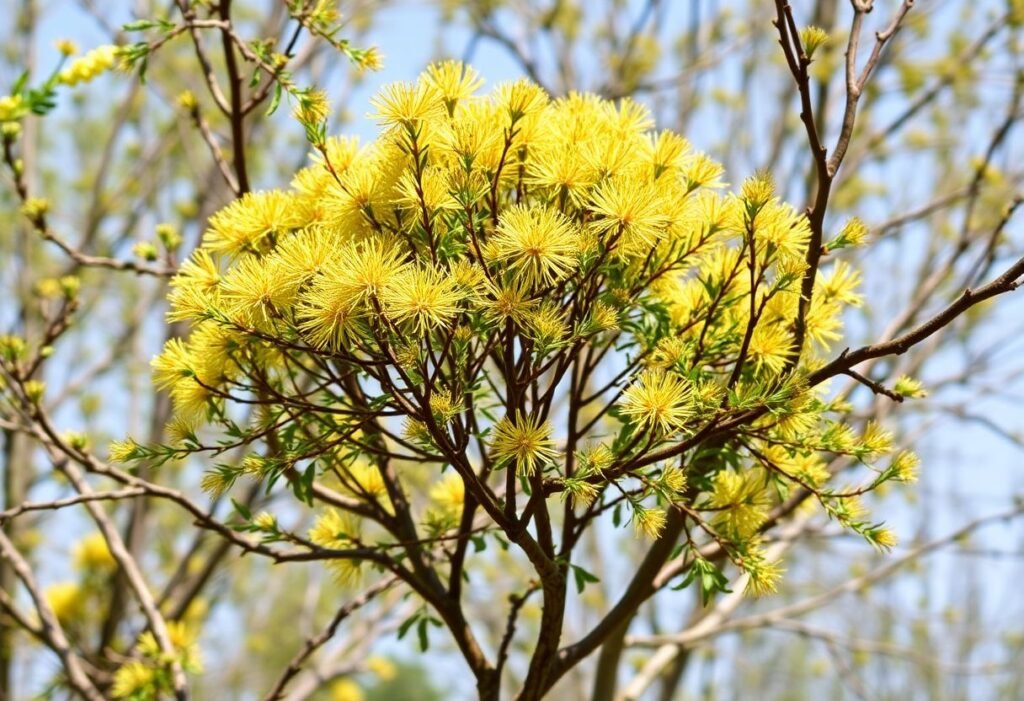 Pruning a Mimosa Tree