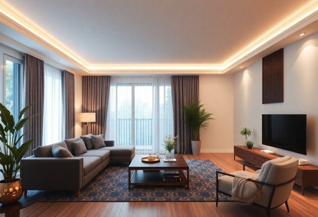 Lighting Placement in Living Room