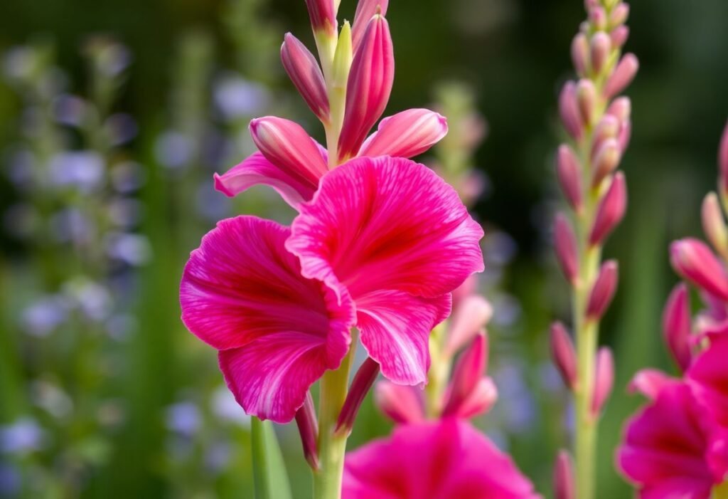 Gladiolus and First-Year Blooming
