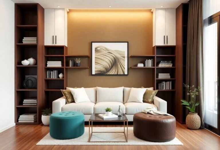 Storage Ideas for Small Living Rooms